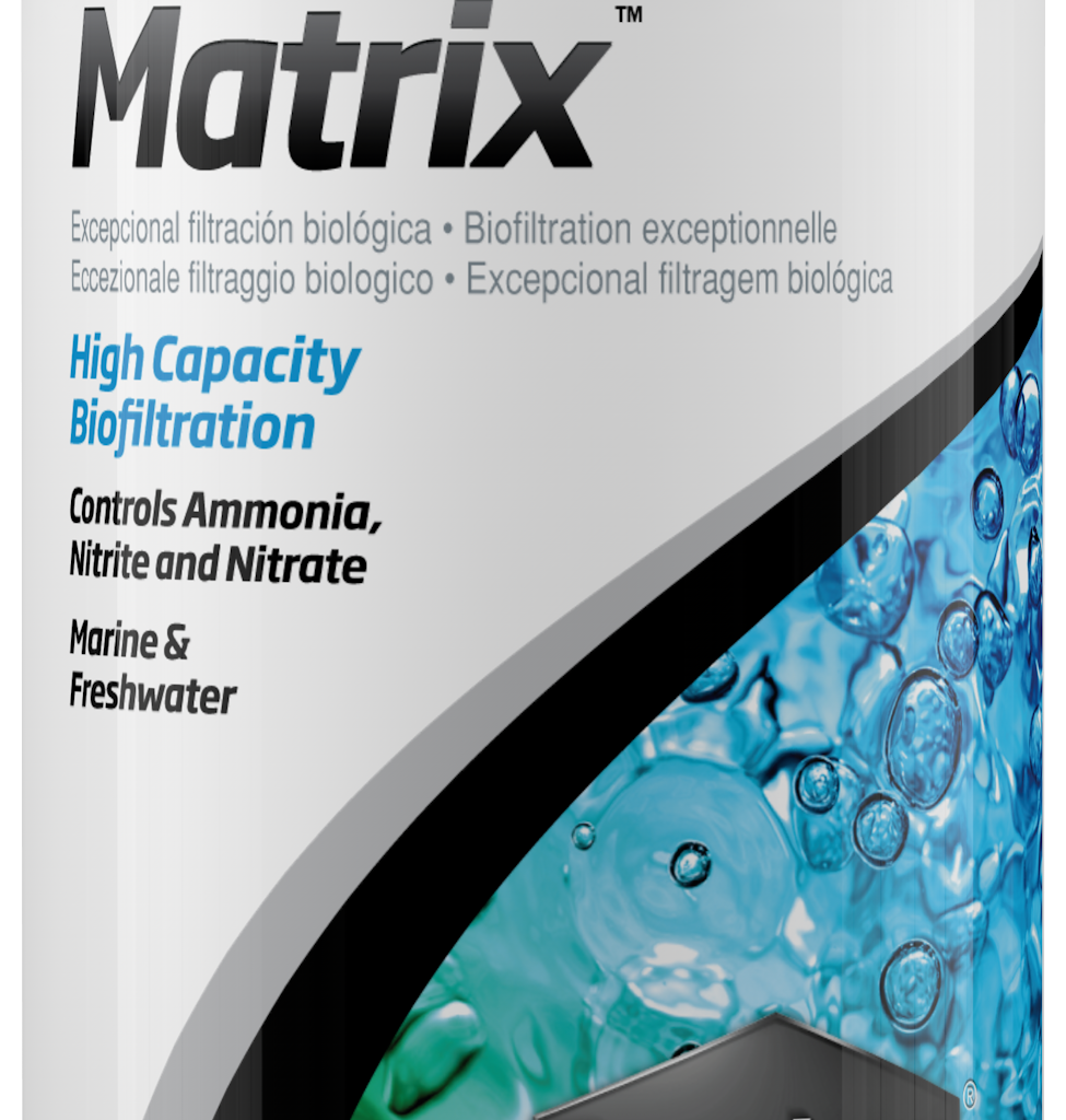 Embalagem Seachem Matrix de 250 ml