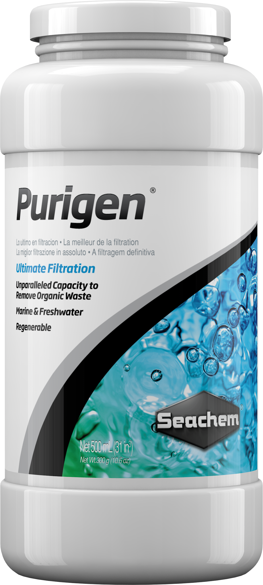 Frasco Seachem Purigen de 500 ml