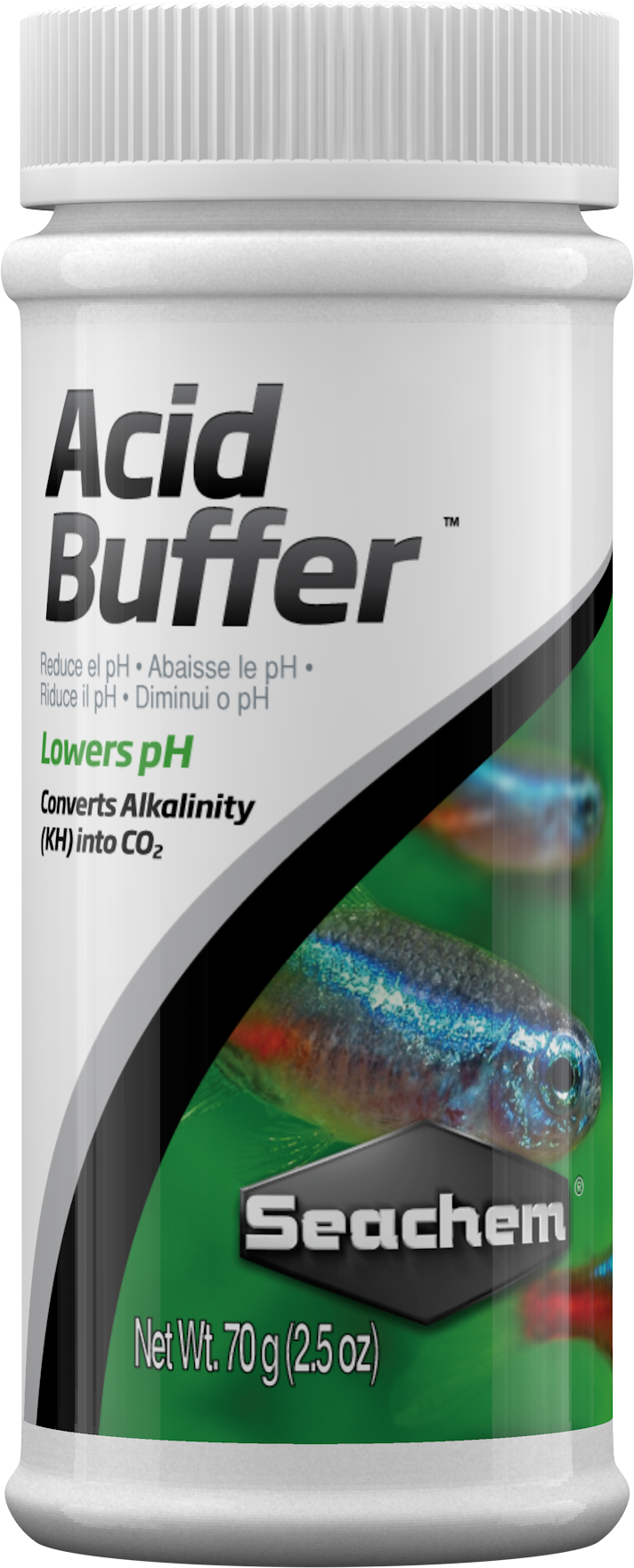 Embalagem Seachem Acid Buffer 70 g