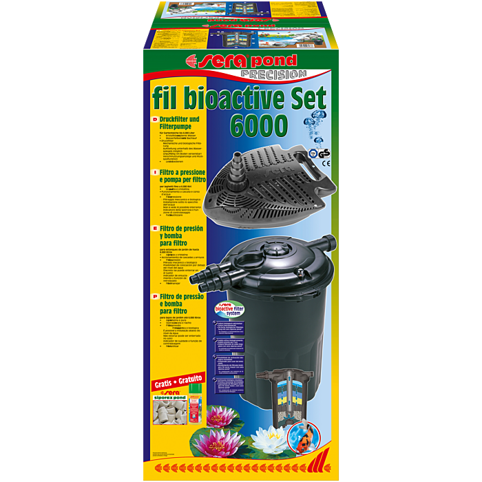 Set 6000 sera pond fil bioactive