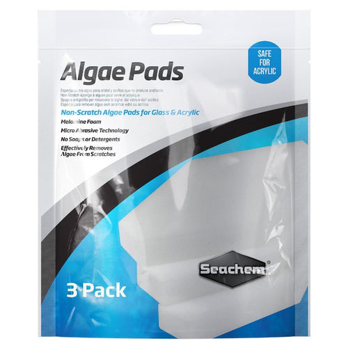 Embalagem Seachem Algae Pads de três esponjas, 25 mm