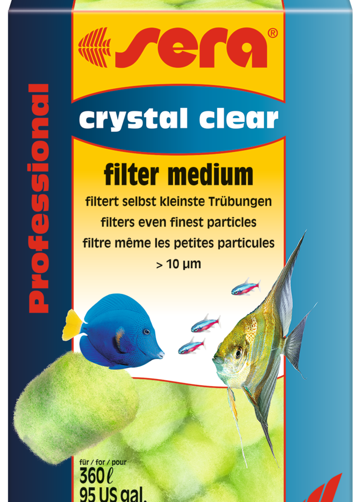 Embalagem sera crystal clear Professional de 12 bolas filtrantes para 360 litros