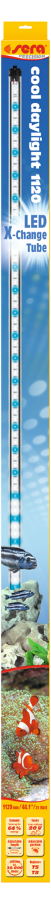 Embalagem sera LED X-Change Tube cool daylight 1120 mm