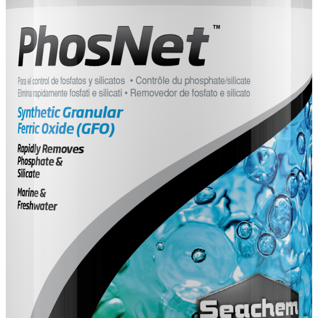 Embalagem Seachem PhosNet de 250 g