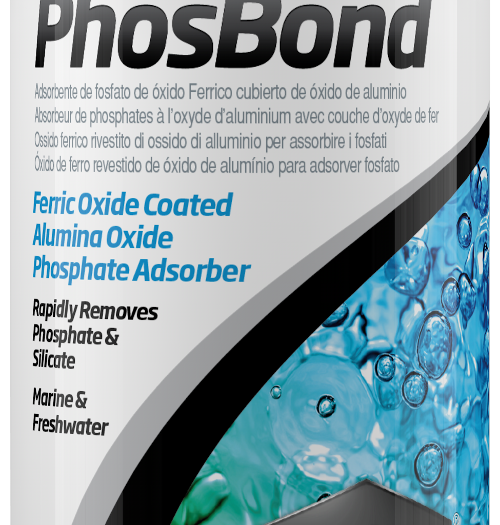 Embalagem Seachem PhosBond 250 ml