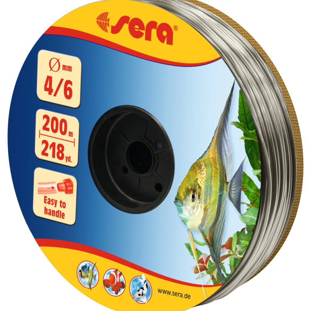 Rolo sera de mangueira cinzenta 4/6 mm 200 m 32128