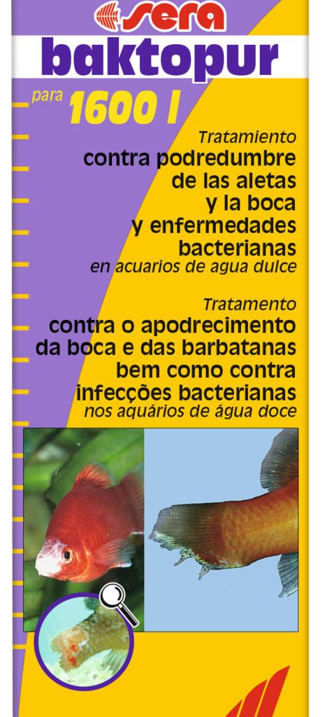 Embalagem Sera baktopur 100 ml
