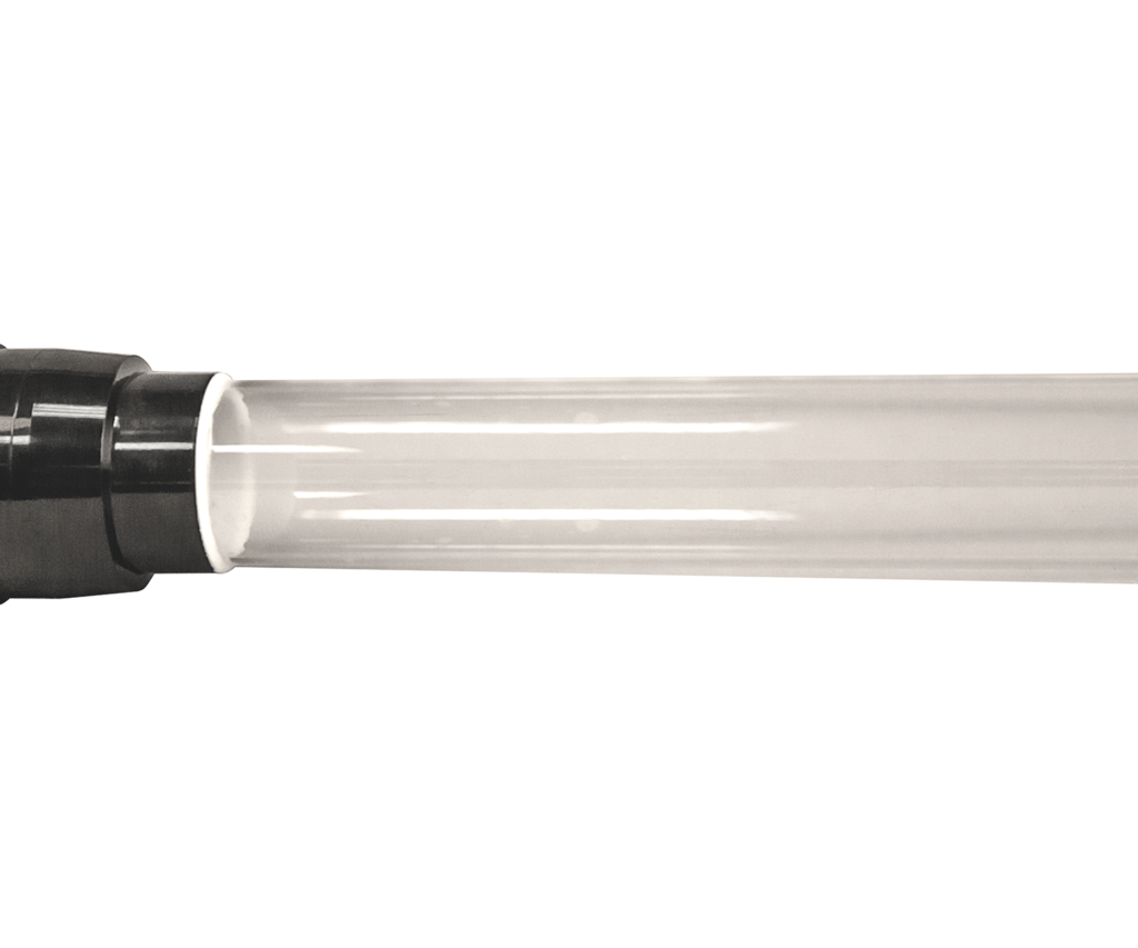 Tubo de vidro de quartzo sera 08233 com dois vedantes para UV-C 24 W
