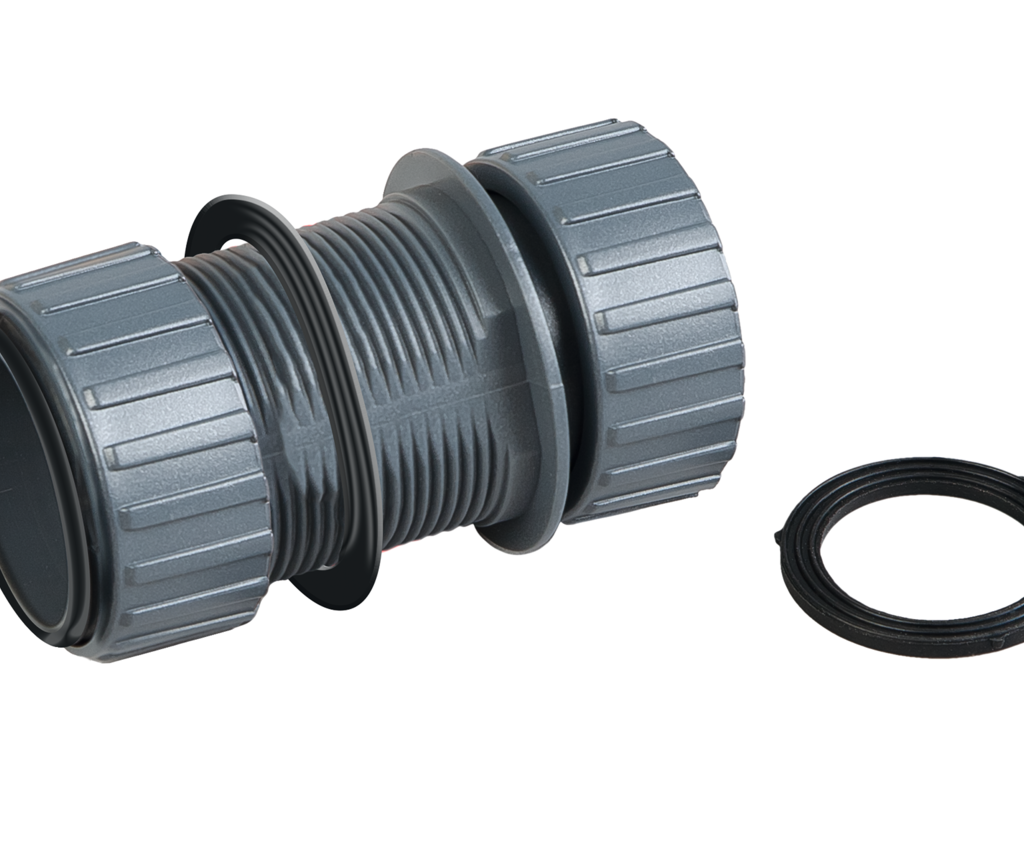 Adaptador de fixação sera 08227 para sistema pond UV-C 55 W, com vedante e porca