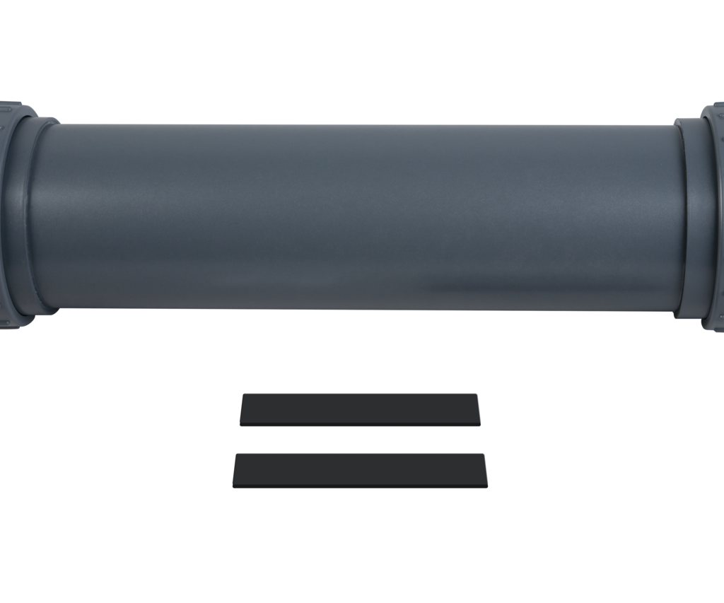 Tubo principal sera 08245 com anéis roscados para pond UV-C 55 W
