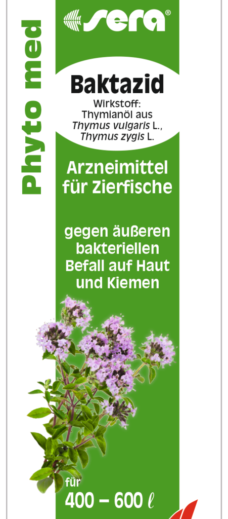 Embalagem sera Phyto med Baktazid 30 ml, referência 32280