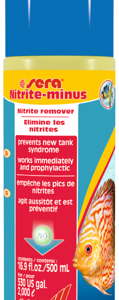 Frasco sera Nitrite-minus de 500 ml para 2.000 litros, referência 32302