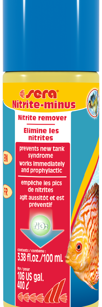 Frasco sera Nitrite-minus de 100 ml para 400 litros, referência 32300