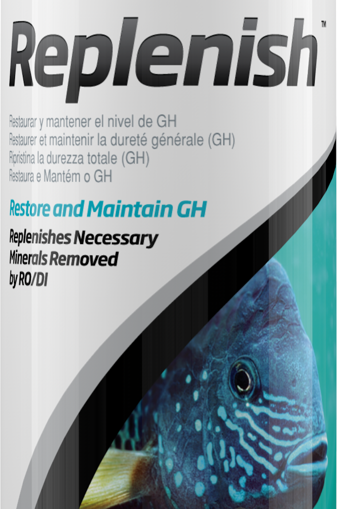 Embalagem Seachem Replenish 100 ml
