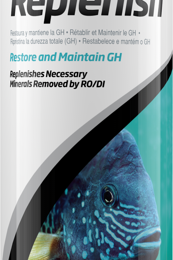 Embalagem Seachem Replenish 250 ml