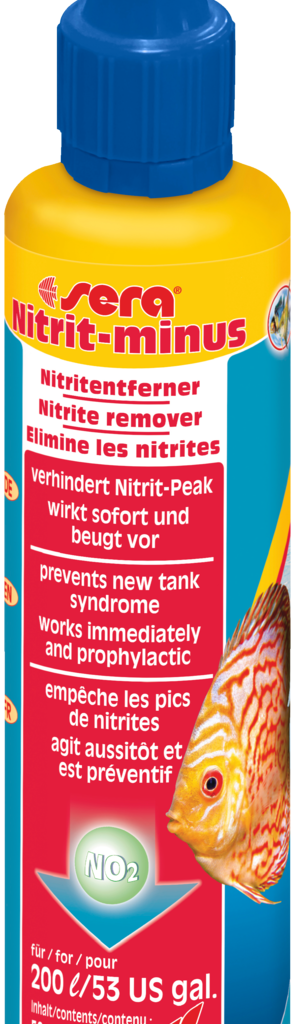 Frasco sera Nitrit-minus de 50 ml para 200 litros, referência 32299