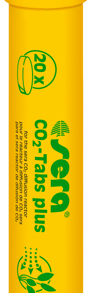 Embalagem Sera CO2-Tabs plus de 20 pastilhas, referência 08040