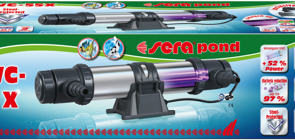 Clarificador sera pond UVC-55 X com embalagem original