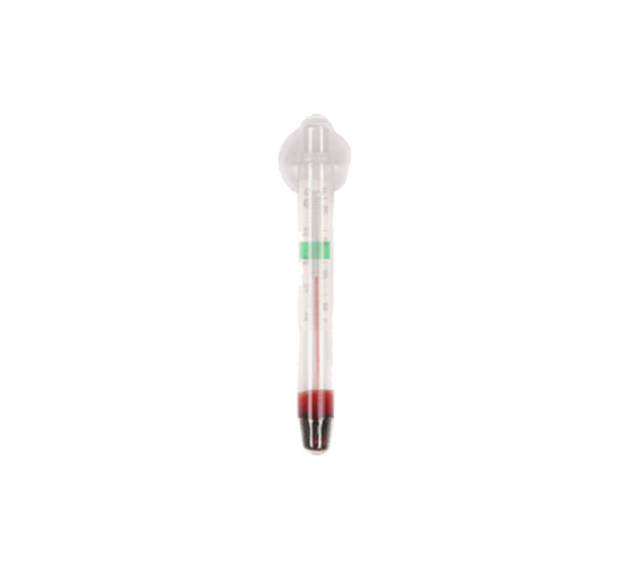 Termómetro de vidro Tecatlantis 13026 com ventosa, 10 cm