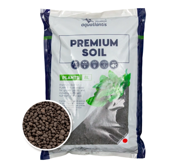 Embalagem Aquatlantis Premium Soil Plants 8 L