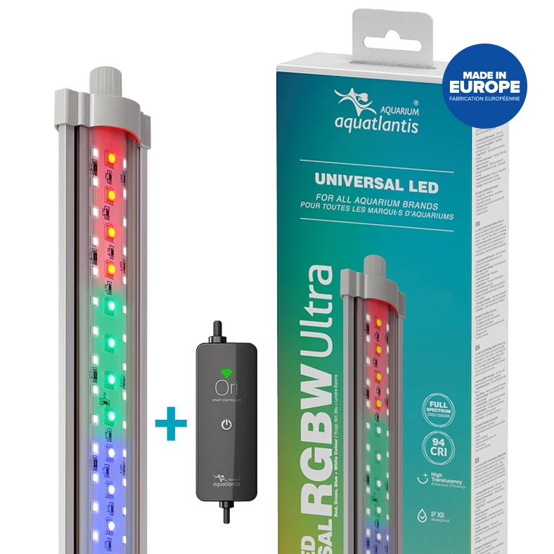 Aquatlantis EASY LED UNIVERSAL RGBW ULTRA 1050 com controlador ORI
