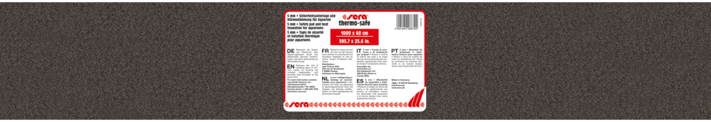 Base isolante sera thermo-safe 1000 por 60 cm, 5 mm