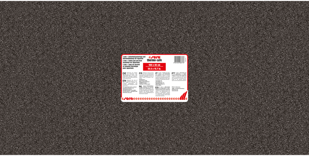 Base isolante sera thermo-safe 100 por 40 cm, 5 mm