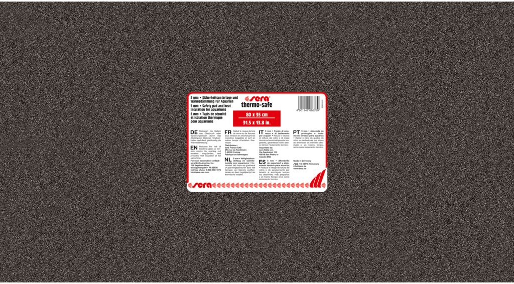 Base isolante sera thermo-safe 80 por 35 cm, 5 mm