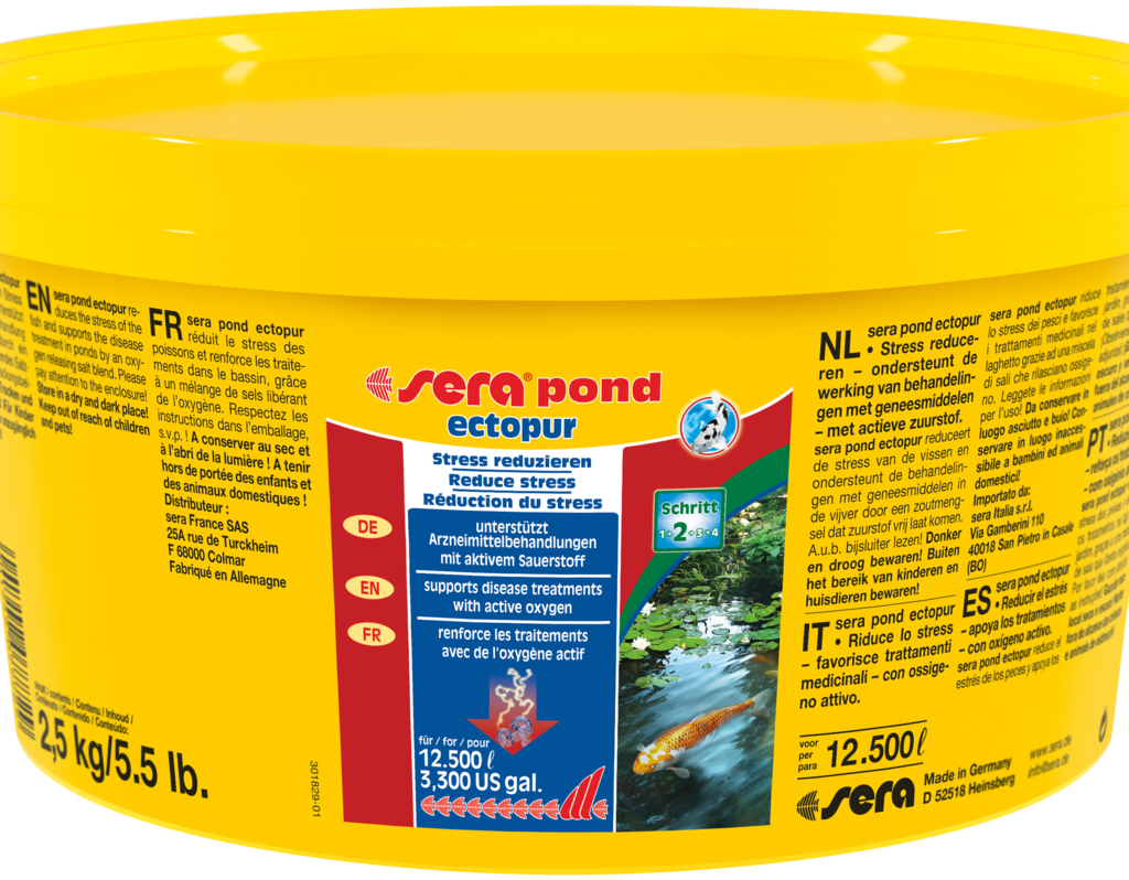 Embalagem sera Pond Ectopur 2.200 ml (2,5 kg)