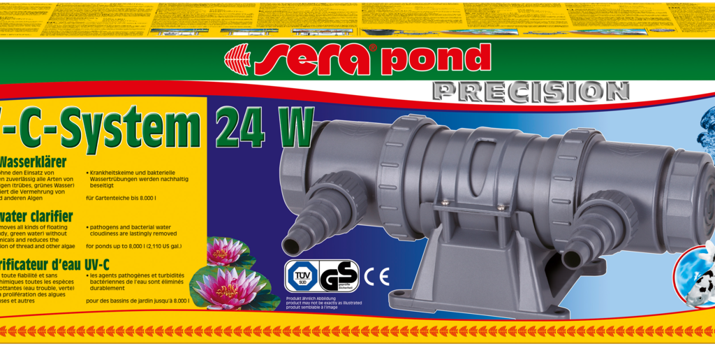 Embalagem sera pond UV-C System 24 W, referência 08249