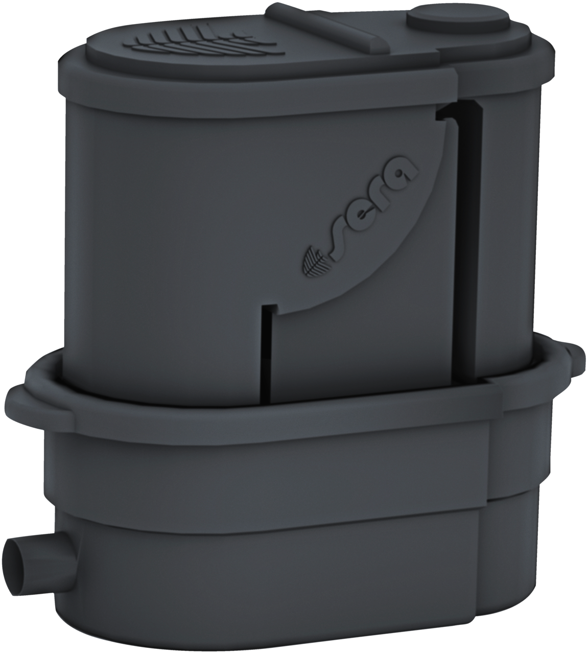 Filtro de lago sera KOI Professional 24000 antracite, versão sem bombas e sem UV-C