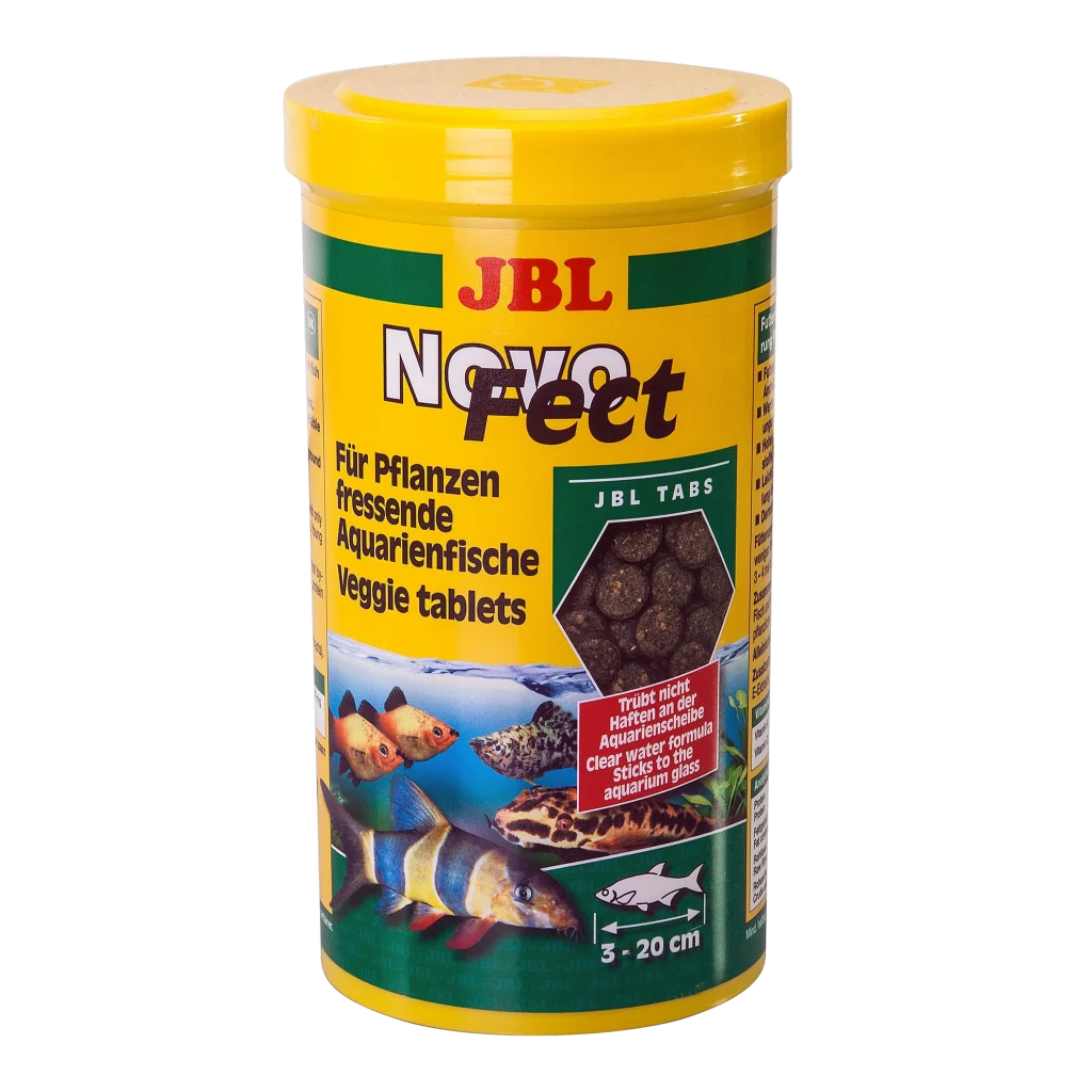 Embalagem JBL NovoFect 100 ml em pastilhas