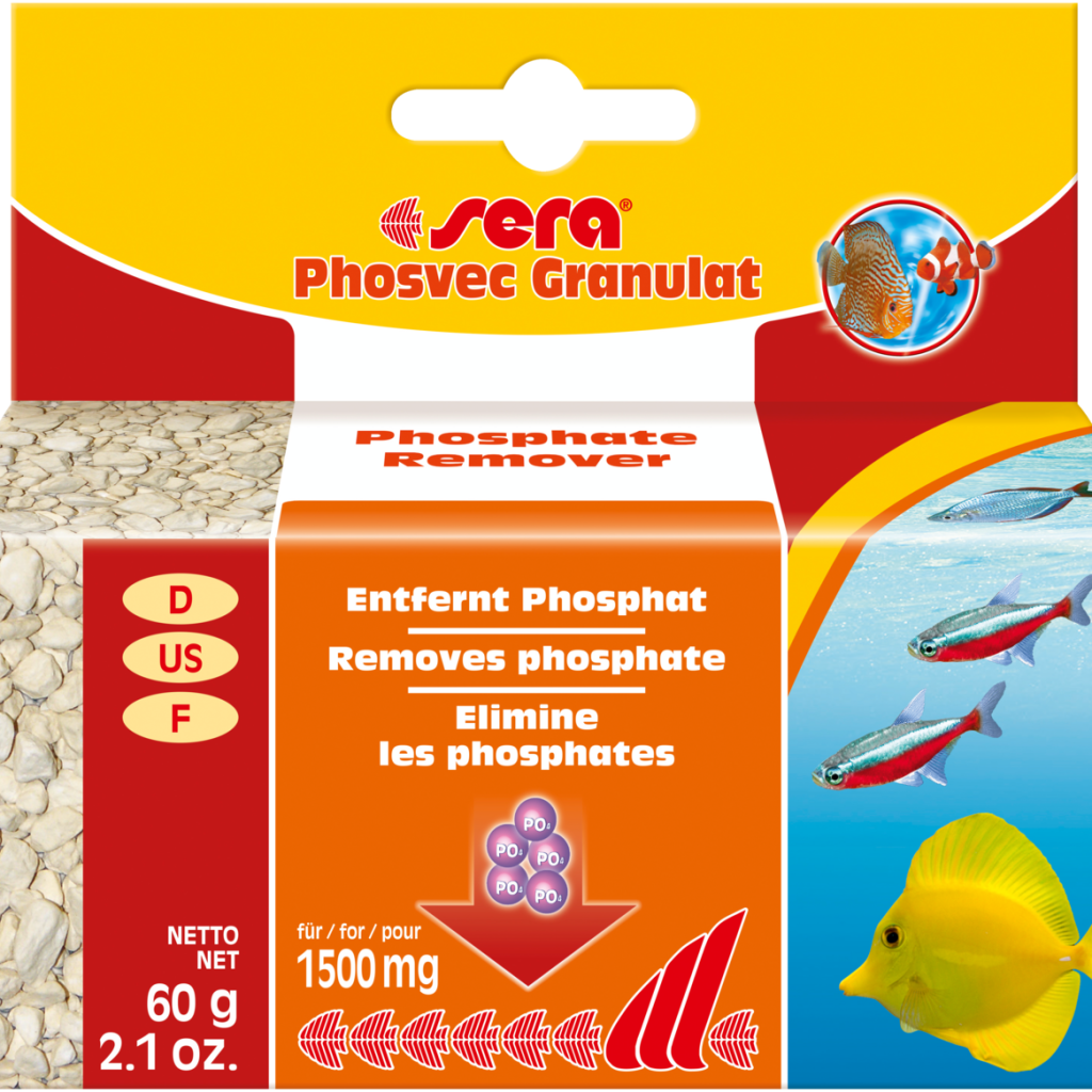 Embalagem sera Phosvec Granulat 60 g referência 32180