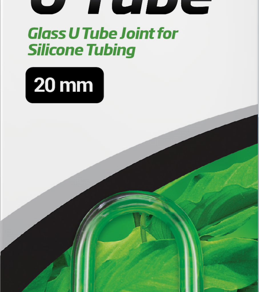 Embalagem Seachem U Tube de vidro 20 mm