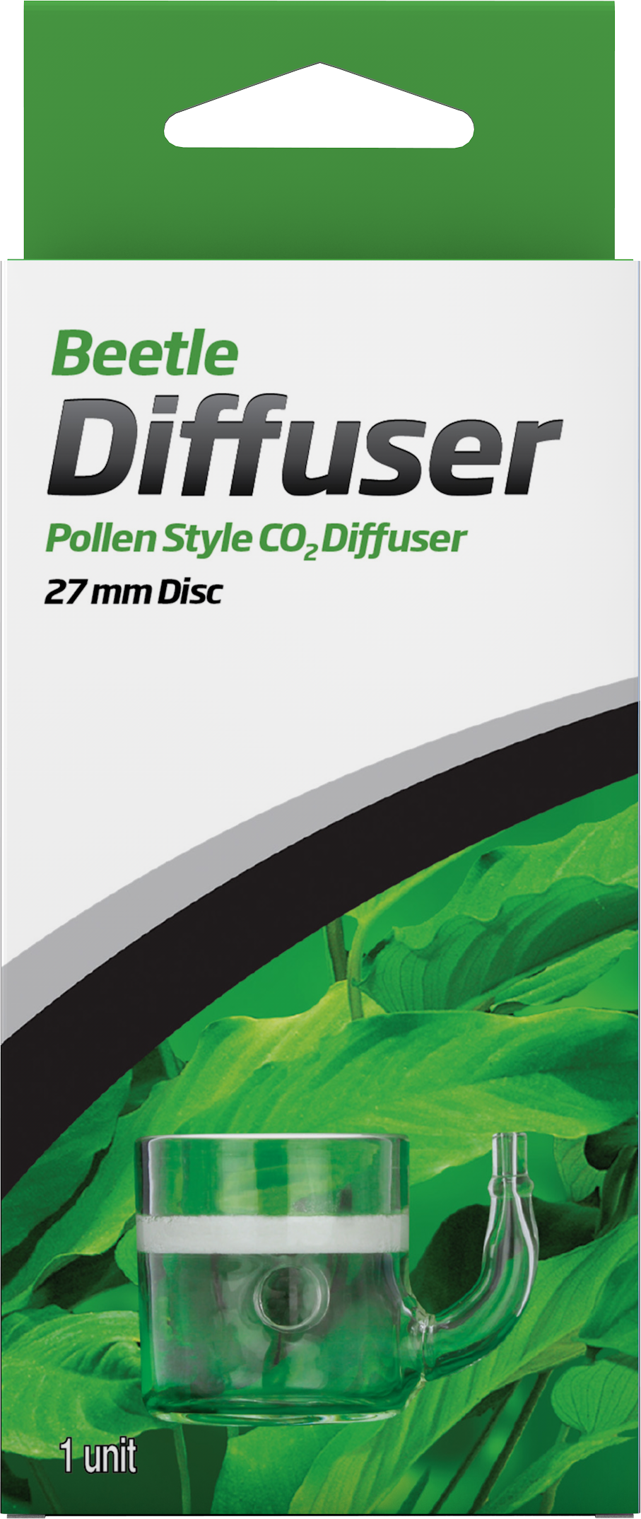 Difusor de CO2 Seachem Beetle com disco de 27 mm, referência 3153