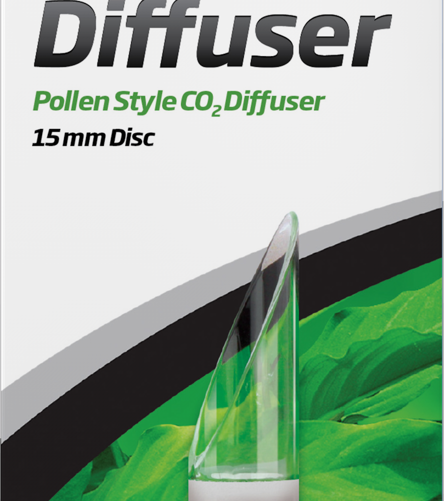 Embalagem Seachem Slanted Diffuser de CO2 com disco de 15 mm, referência 3155