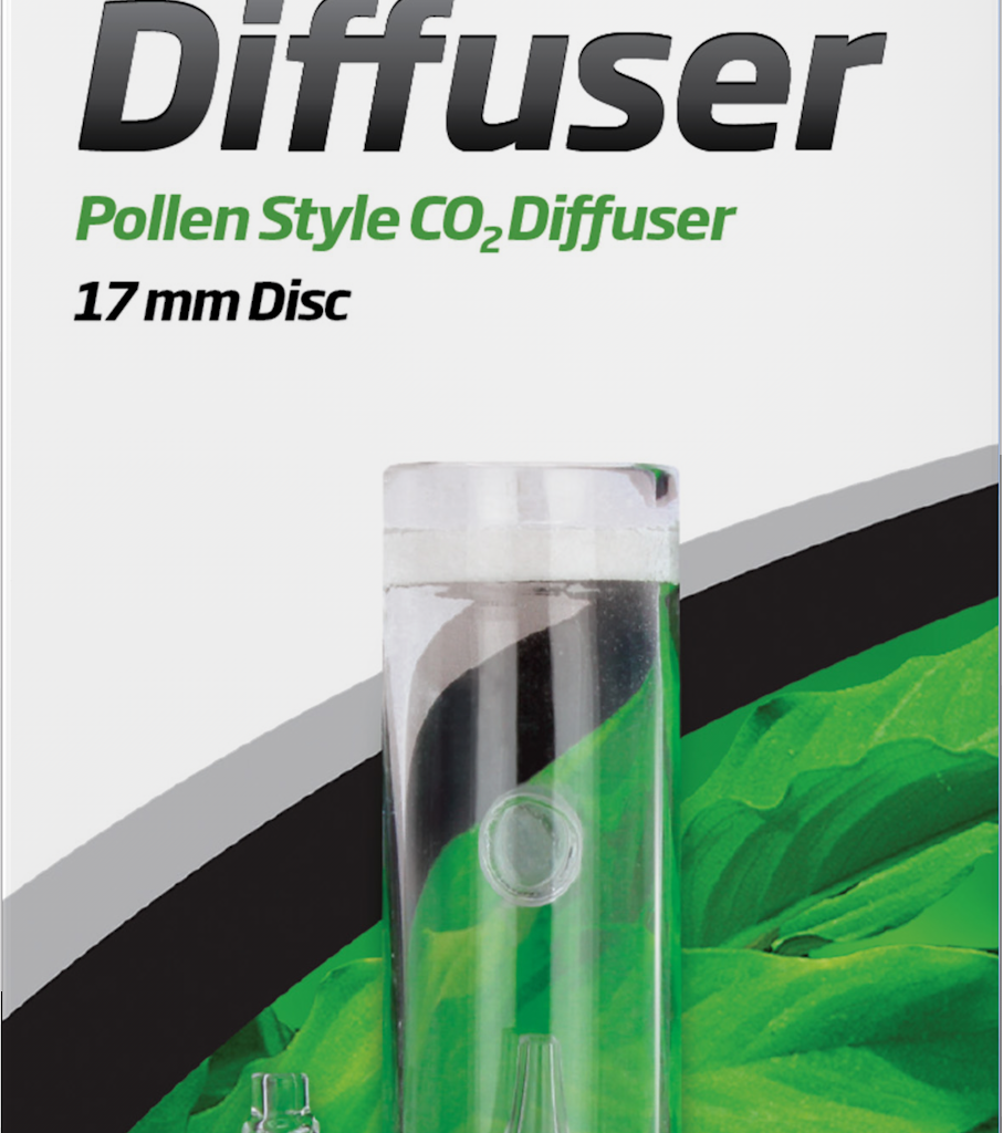 Embalagem Seachem Bubble Counting Diffuser de CO2, disco de 17 mm, referência 3156