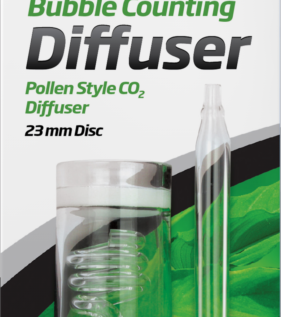 Embalagem Seachem Spiral Bubble Counting Diffuser, disco de 23 mm, referência 3157