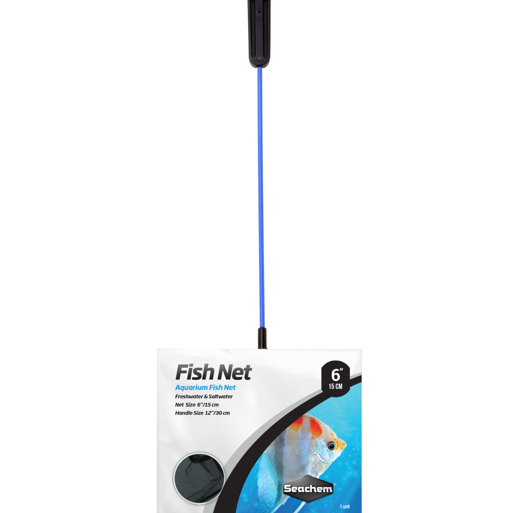 Rede Seachem Fish Net de 6 polegadas, 15 cm, com cabo standard, referência 3223