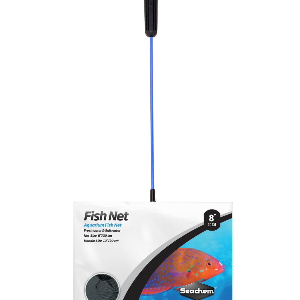 Rede Seachem Fish Net de 8 polegadas, 20 cm, com cabo standard, referência 3224