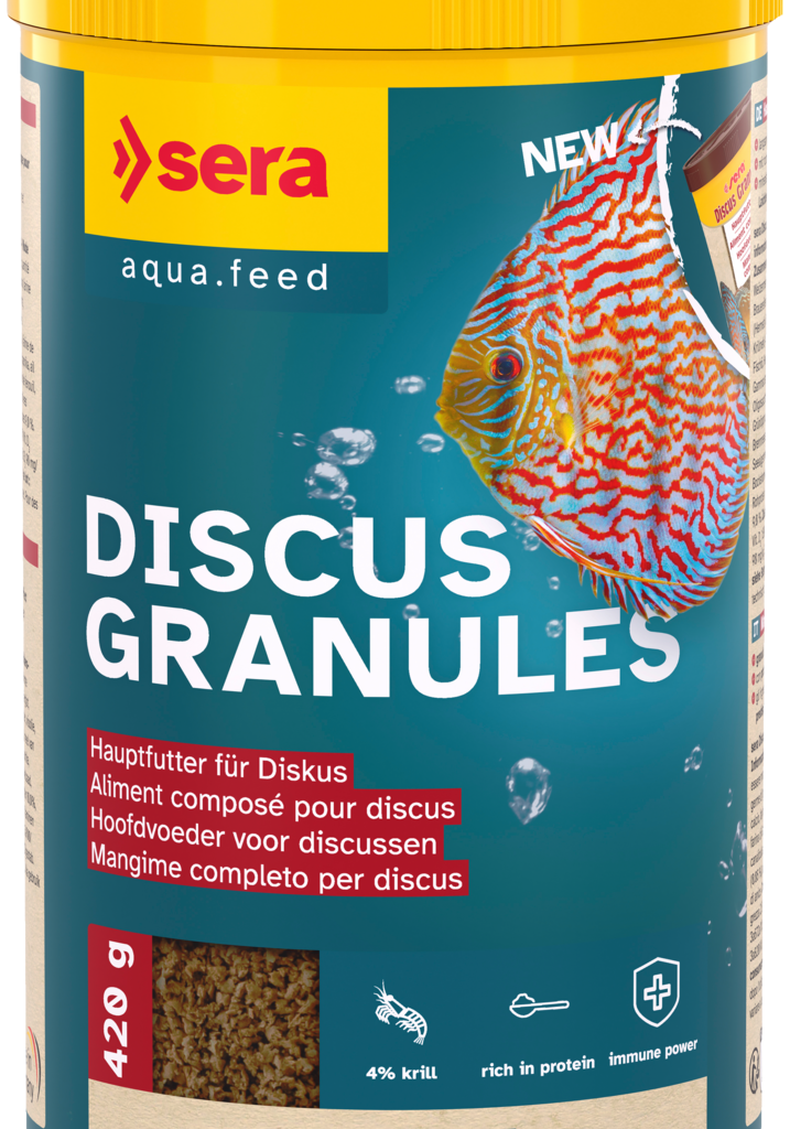 Embalagem SERA Discus Granules 1.000 ml, 420 g, referência 00307