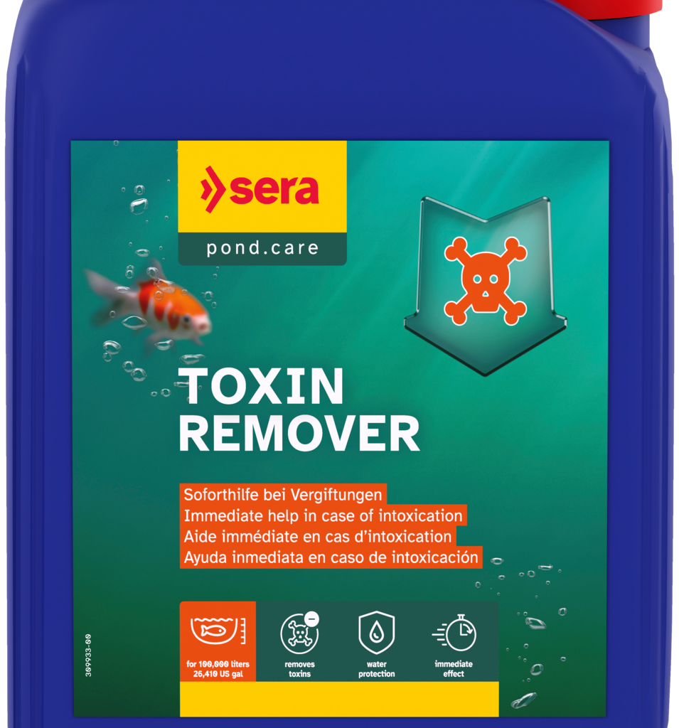 Embalagem sera Pond Toxin Remover 5 L