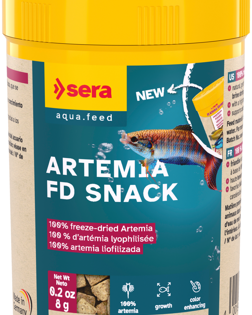 Embalagem Sera Artemia FD Snack 100 ml, 8 g