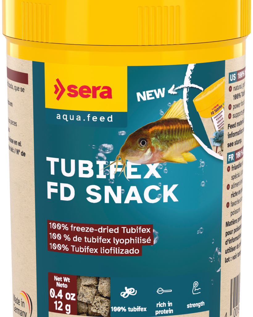 Embalagem Sera Tubifex FD Snack Nature 100 ml, 12 g
