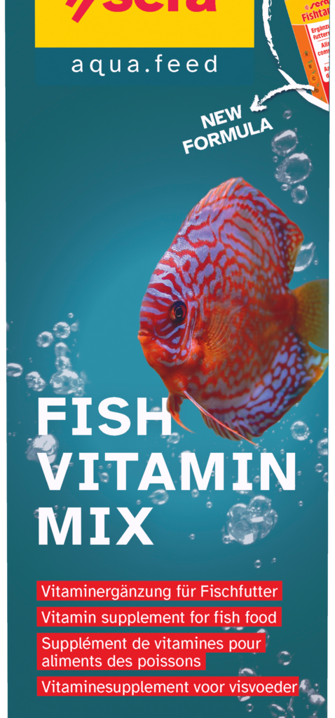 Embalagem Sera Fish Vitamin Mix 100 ml