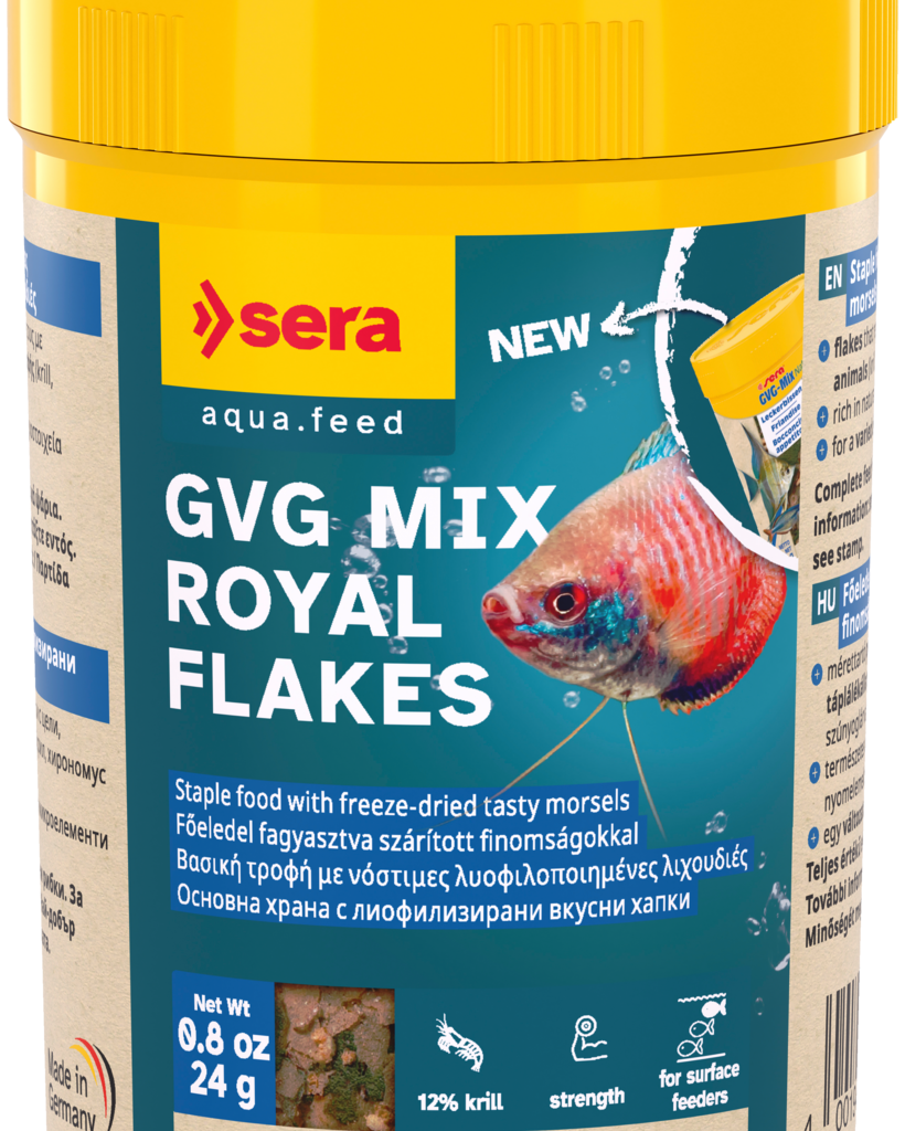 Embalagem sera GVG Mix Royal Flakes 100 ml, 24 g, referência 32250