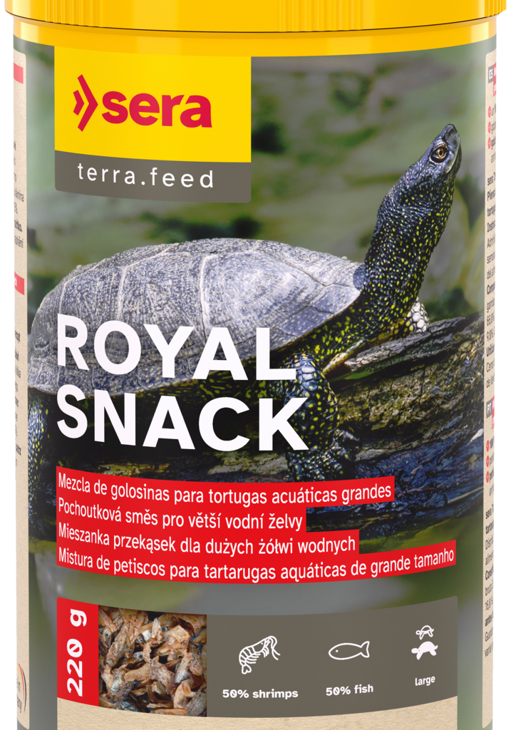 Sera Turtle Royal Snack 1000 ml, 220 g, referência 01736