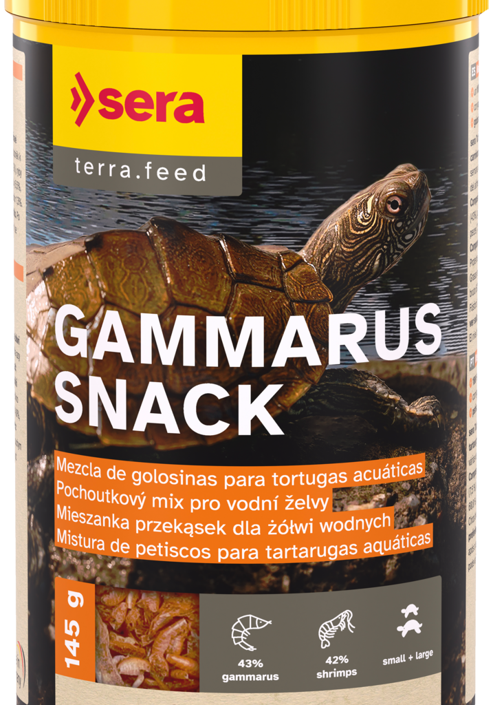 Sera Turtle Gammarus Snack 1000 ml, 145 g, referência 01770