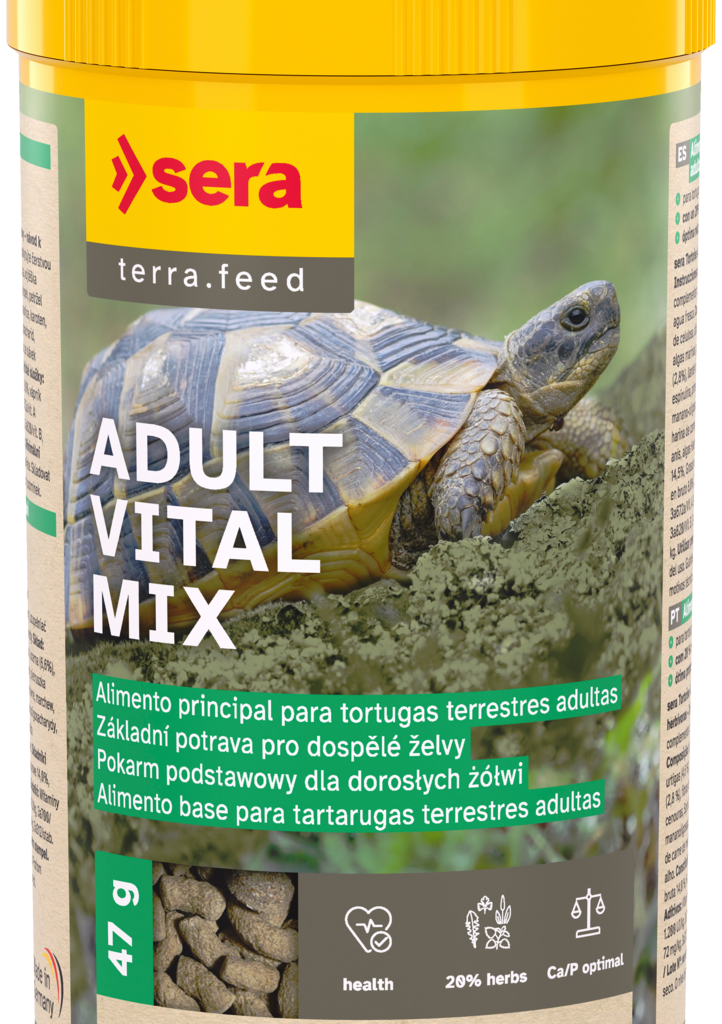 sera Raffy Vital Tortoise Adult Vital Mix 250 ml 47 g
