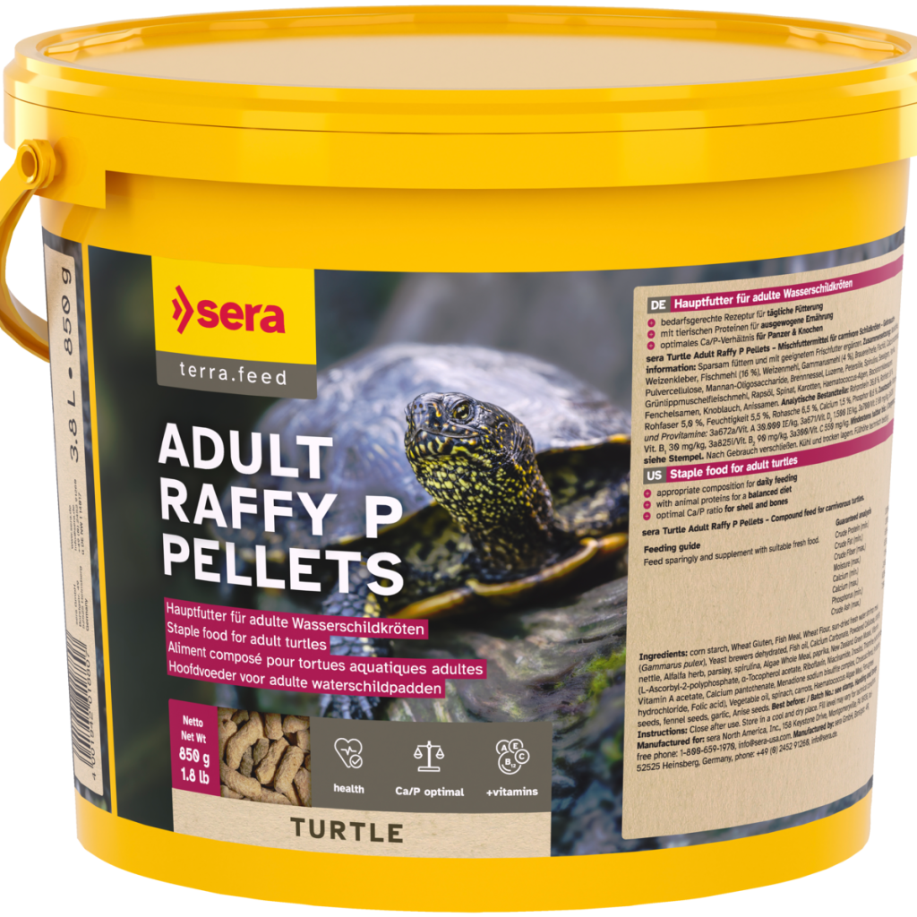 sera Raffy P Turtle Adult Raffy P Pellets 3,8 L 850 g